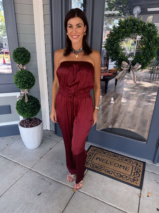 Conrad Strapless Jumpsuit