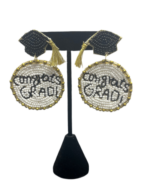 Congrats Grad Earring