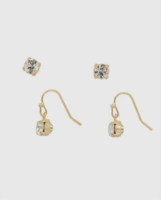 Jayda Crystal Earring Set