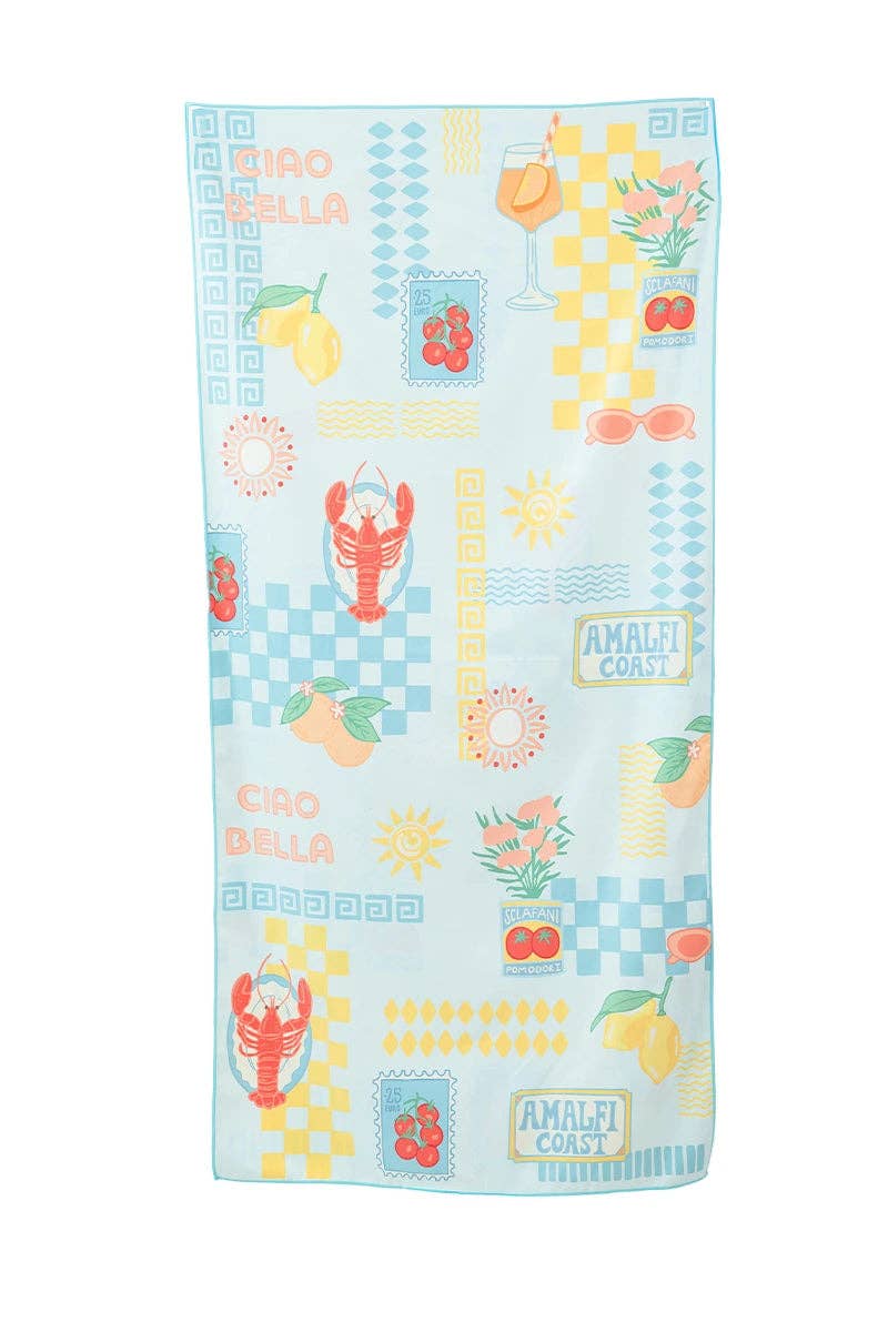 Italian Summer Wholesale Reversible Microfiber Towel