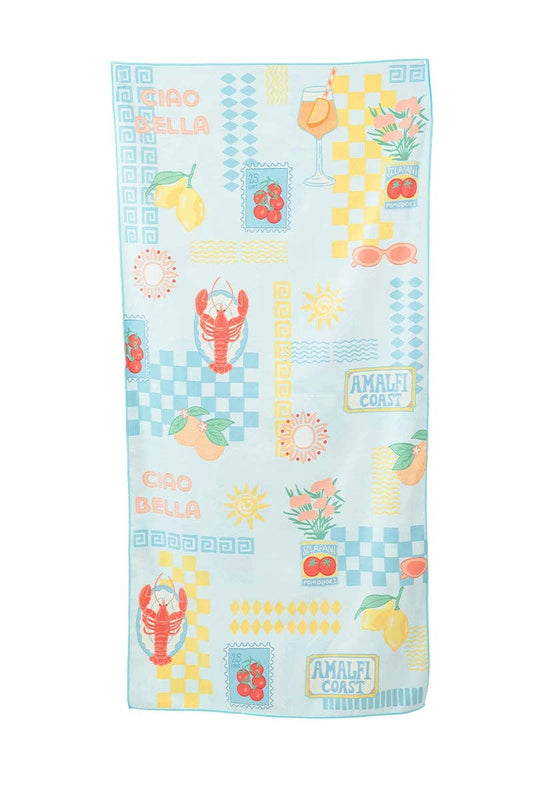 Italian Summer Wholesale Reversible Microfiber Towel