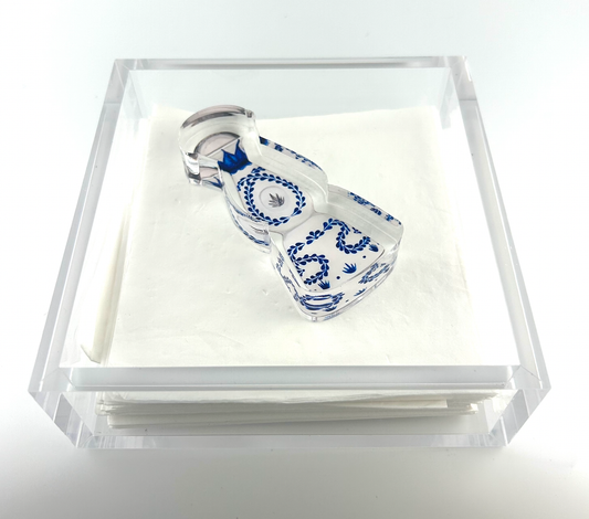 Acrylic Napkin Weight, Tequila