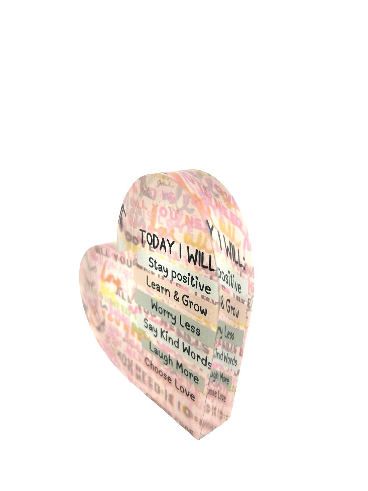 Desk Object, Stay Positive