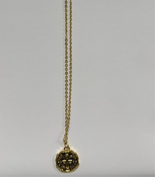 Vintage Cross Medallion