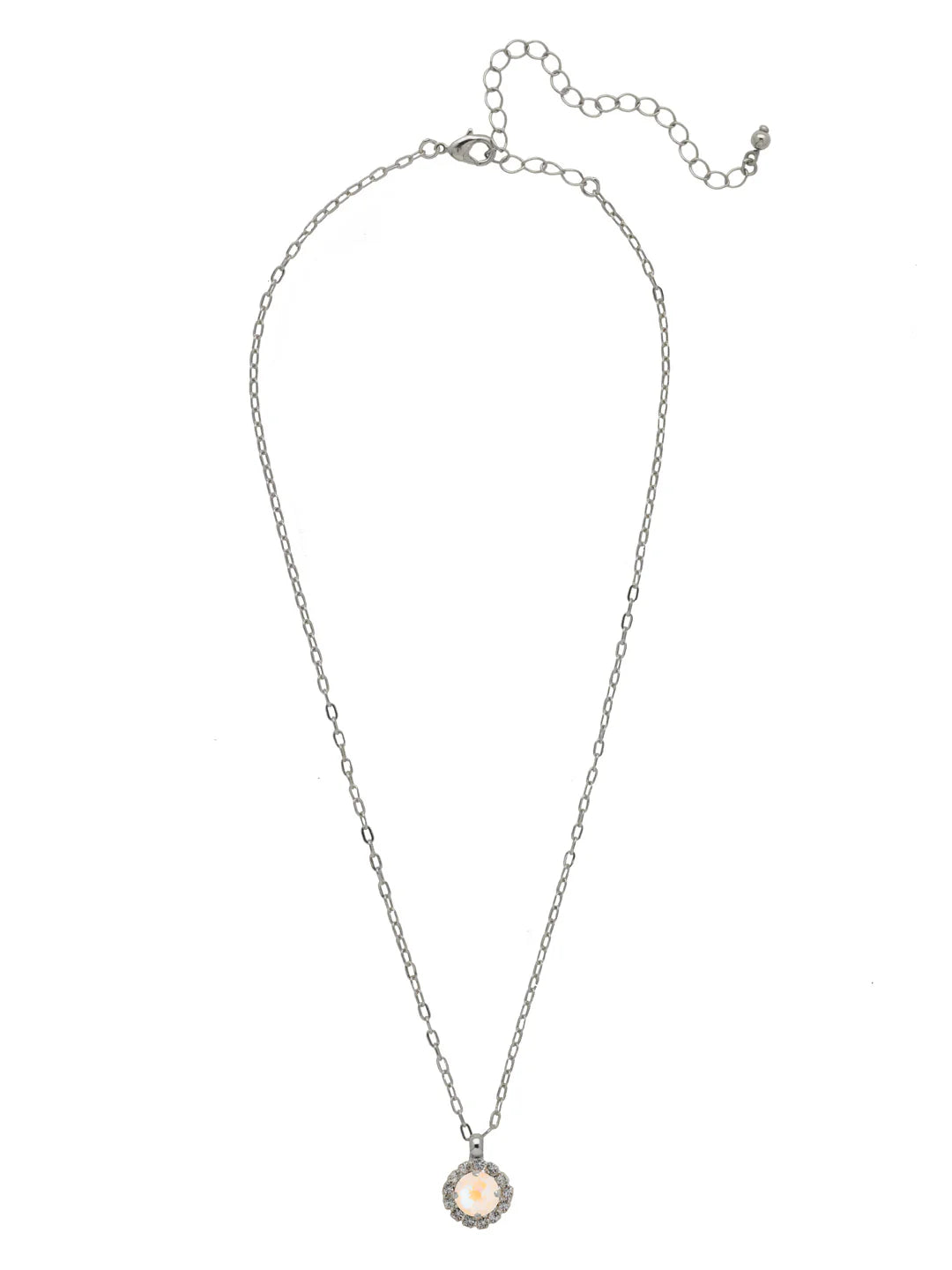Haute Halo Pendant Necklace