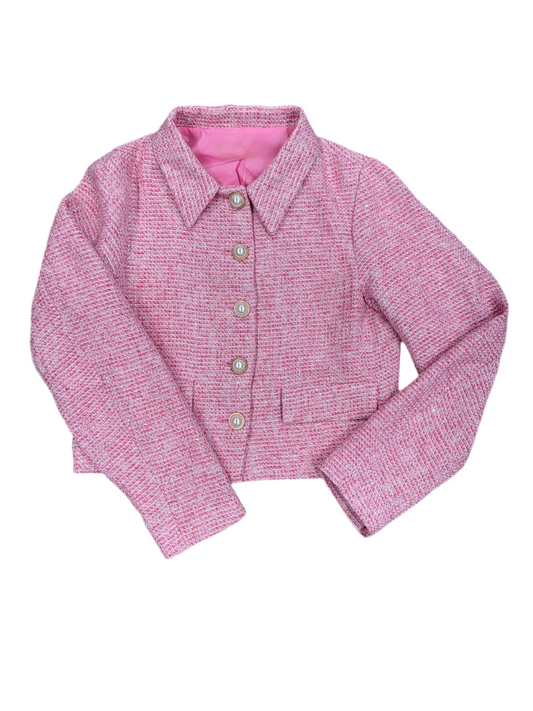 Lovely Pink Tweed Top