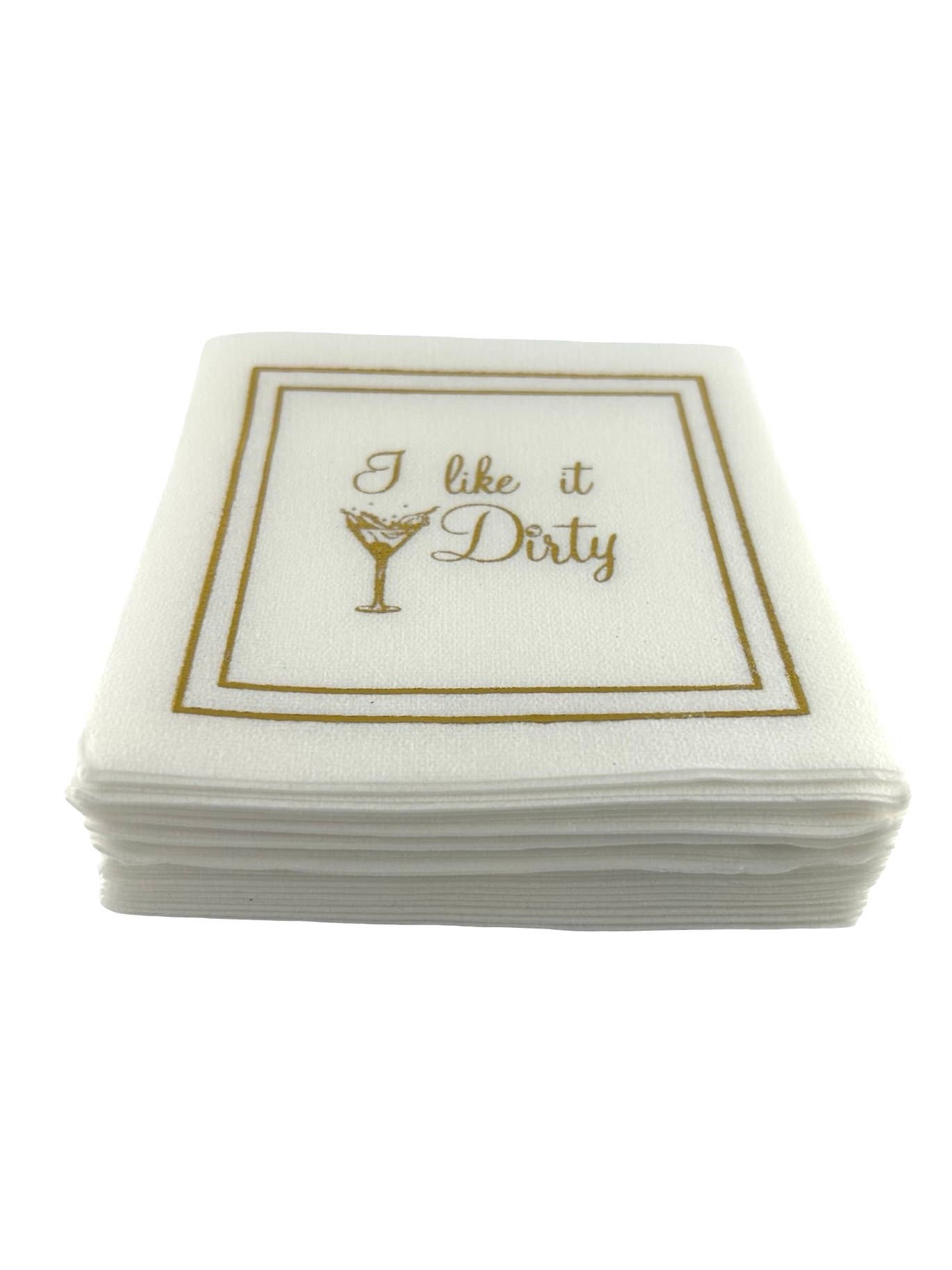 Linen-Feel Cocktail Napkins