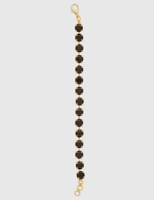 Jet Black Sienna Tennis Bracelet