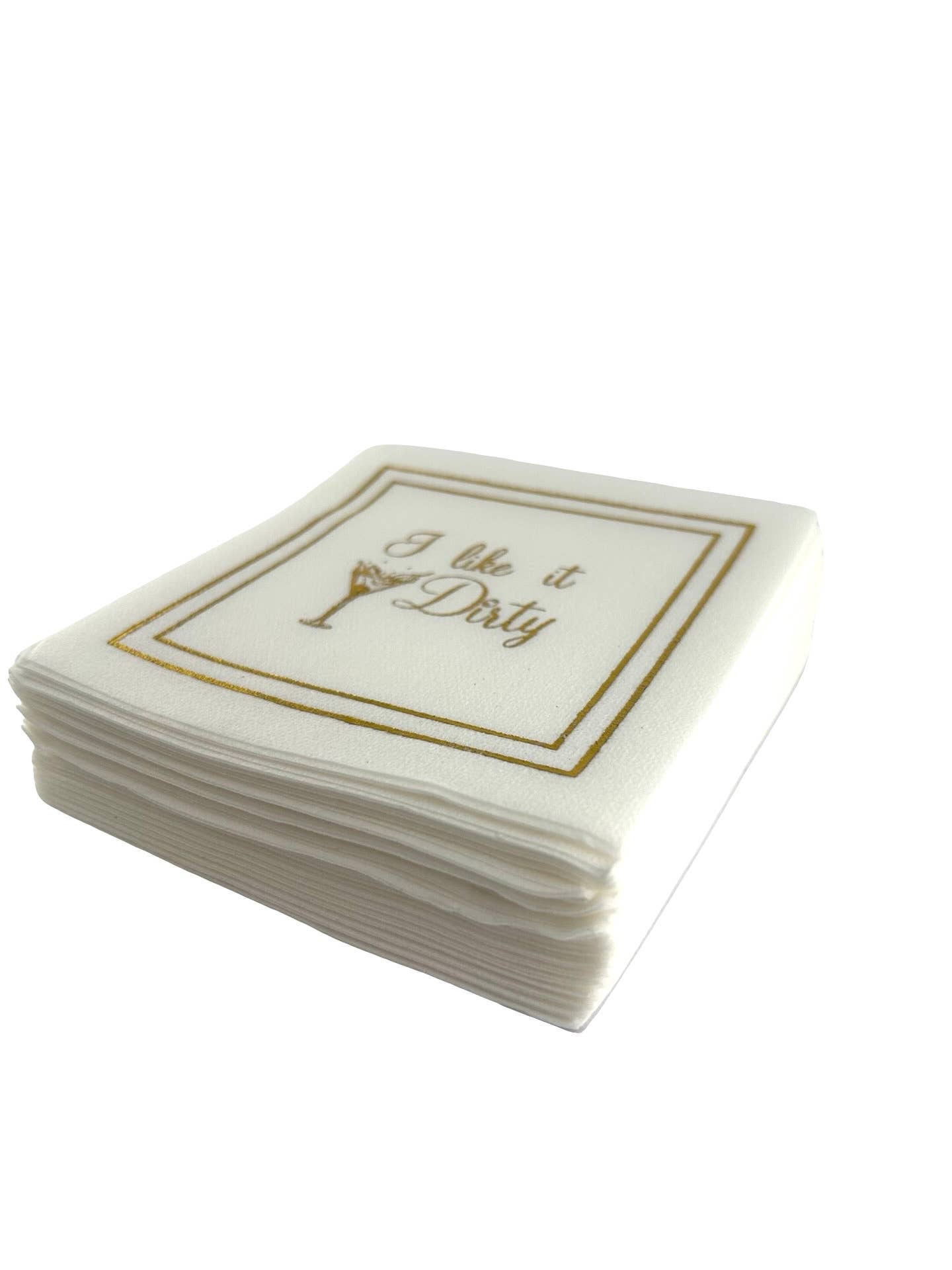 Linen-Feel Cocktail Napkins