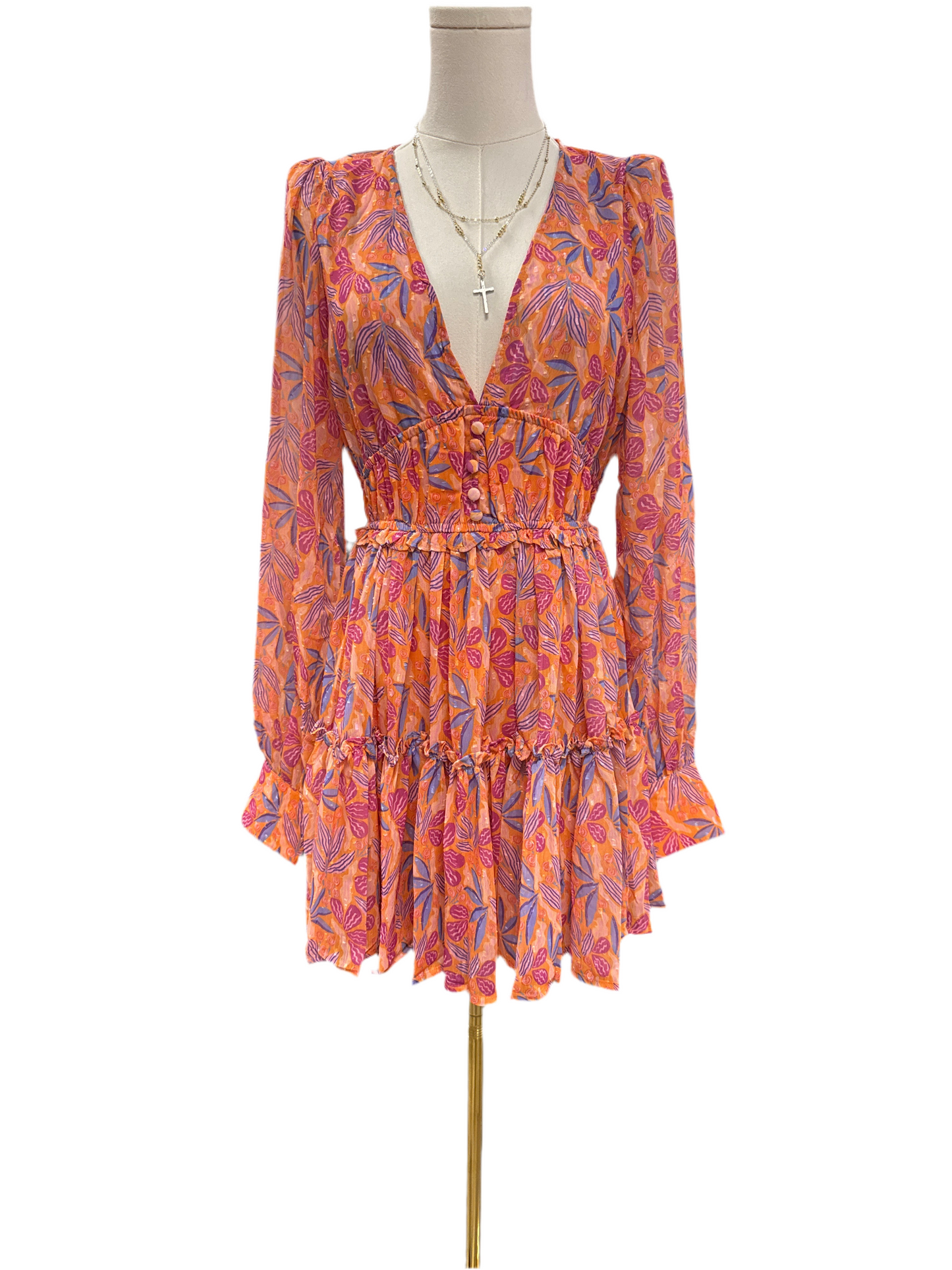 Birds Of Paradise Mini Dress