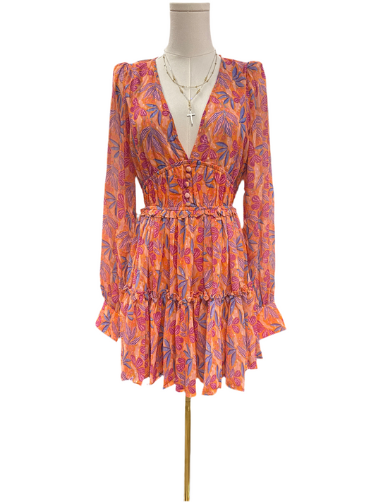 Birds Of Paradise Mini Dress