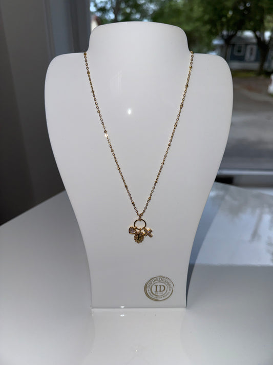 Timeless Cluster Necklace