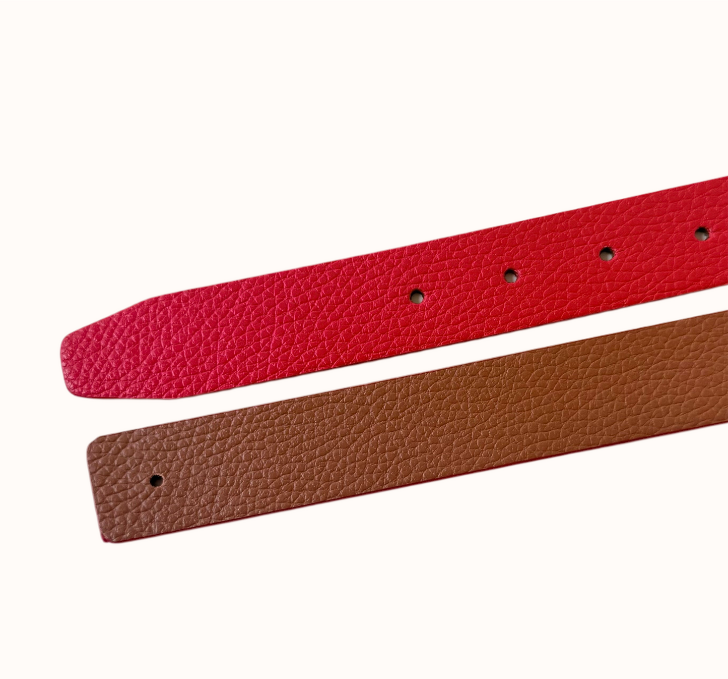 Maraschino & Biscotti Reversible Leather Belt | 3cm