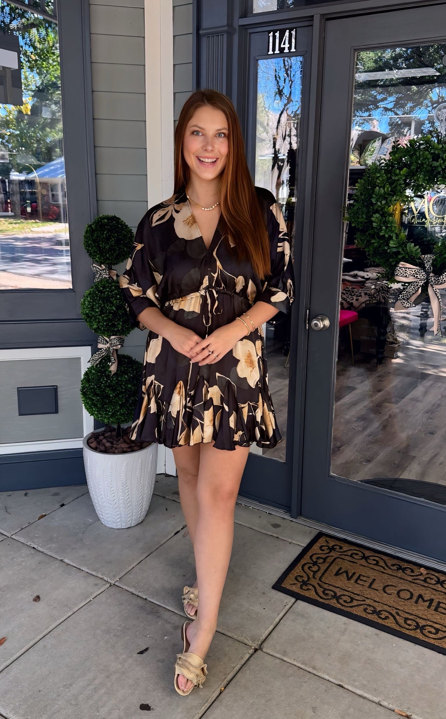 Sweet Magnolia Swing Dress