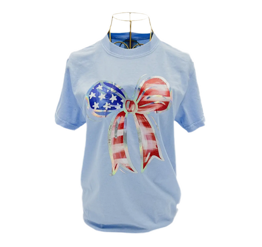 Holographic Foil Stars And Stripes