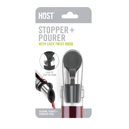 2-in-1 Wine Bottle Pourer & Air-Tight Stopper
