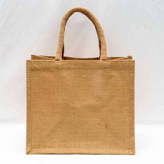 Jute Gift Tote Natural