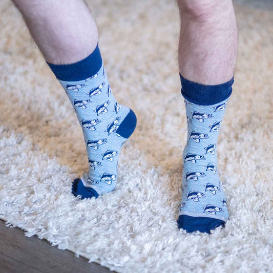 Men's I'd Rather be Fishing Socks One Size