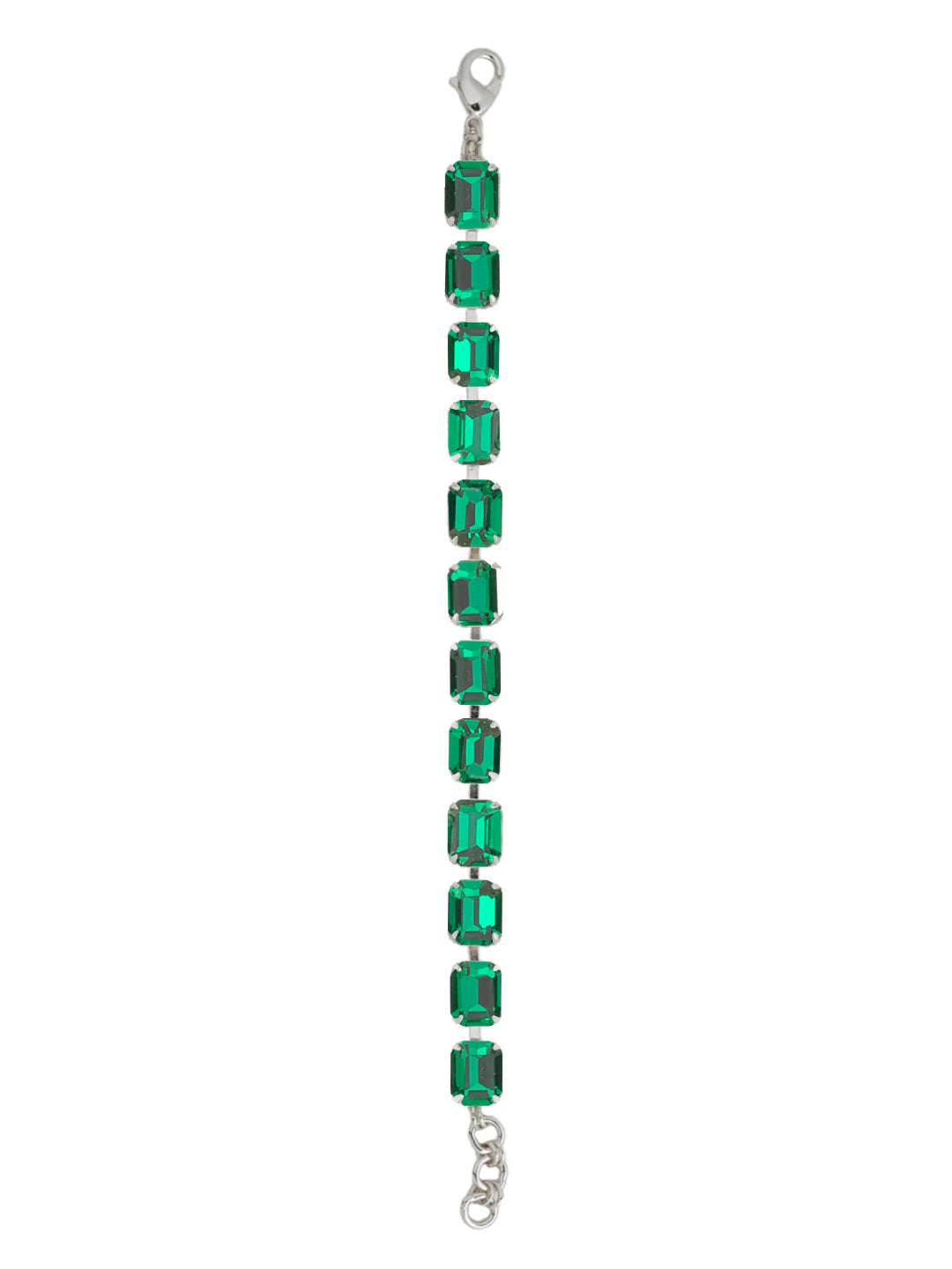 Octavia Emerald Repeating Tennis Bracelet