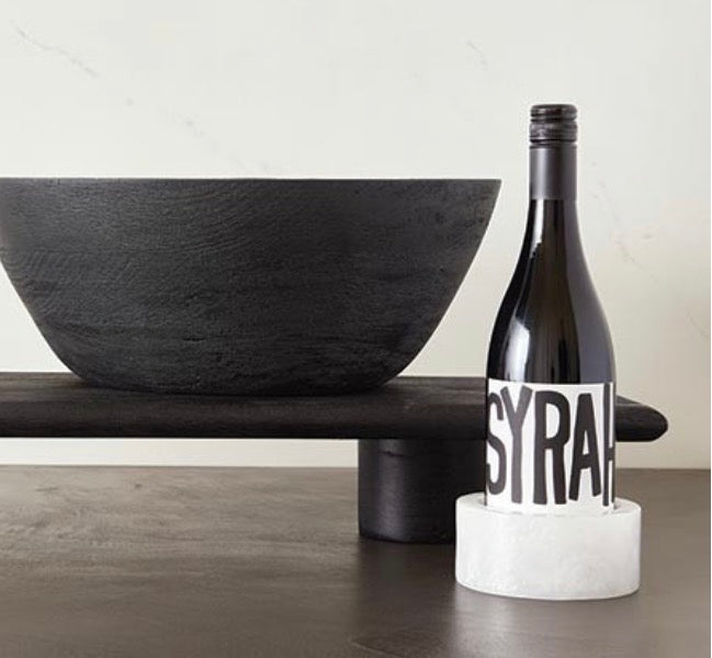 Alabaster Wine Coaster