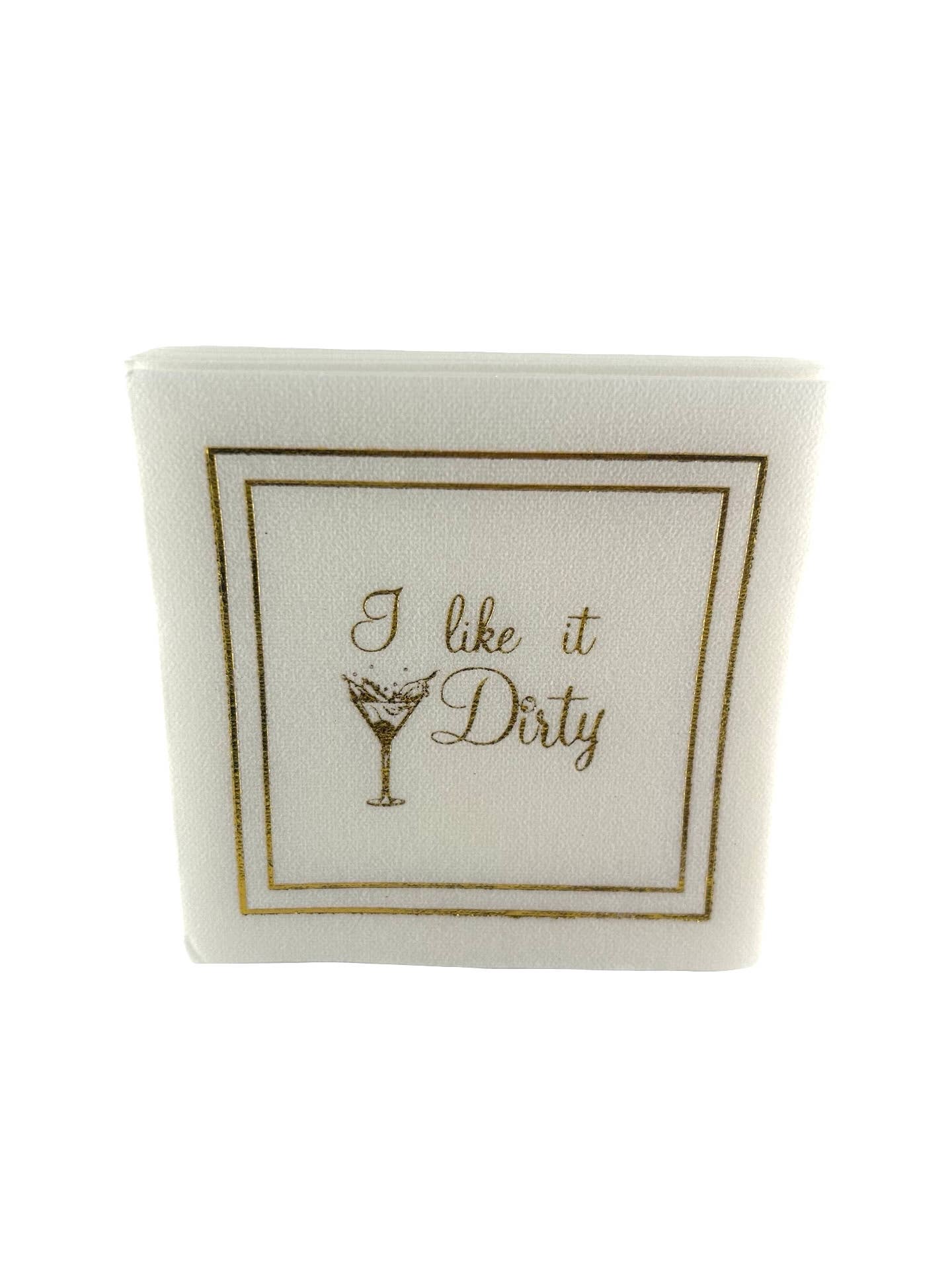 Linen-Feel Cocktail Napkins