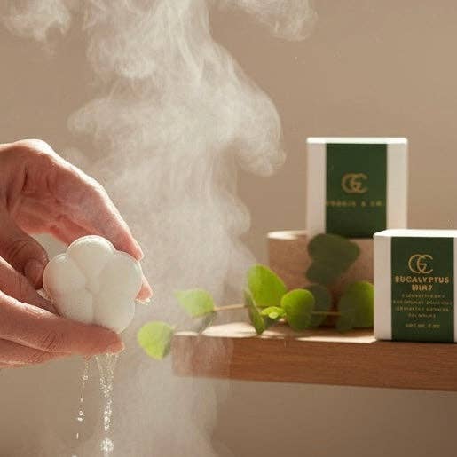 Breathe & Unwind Aromatherapy Shower Steamers - 4 Therapeutic Scents | Set Of 2