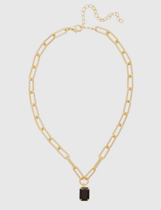 Nia Emerald Pendant Necklace