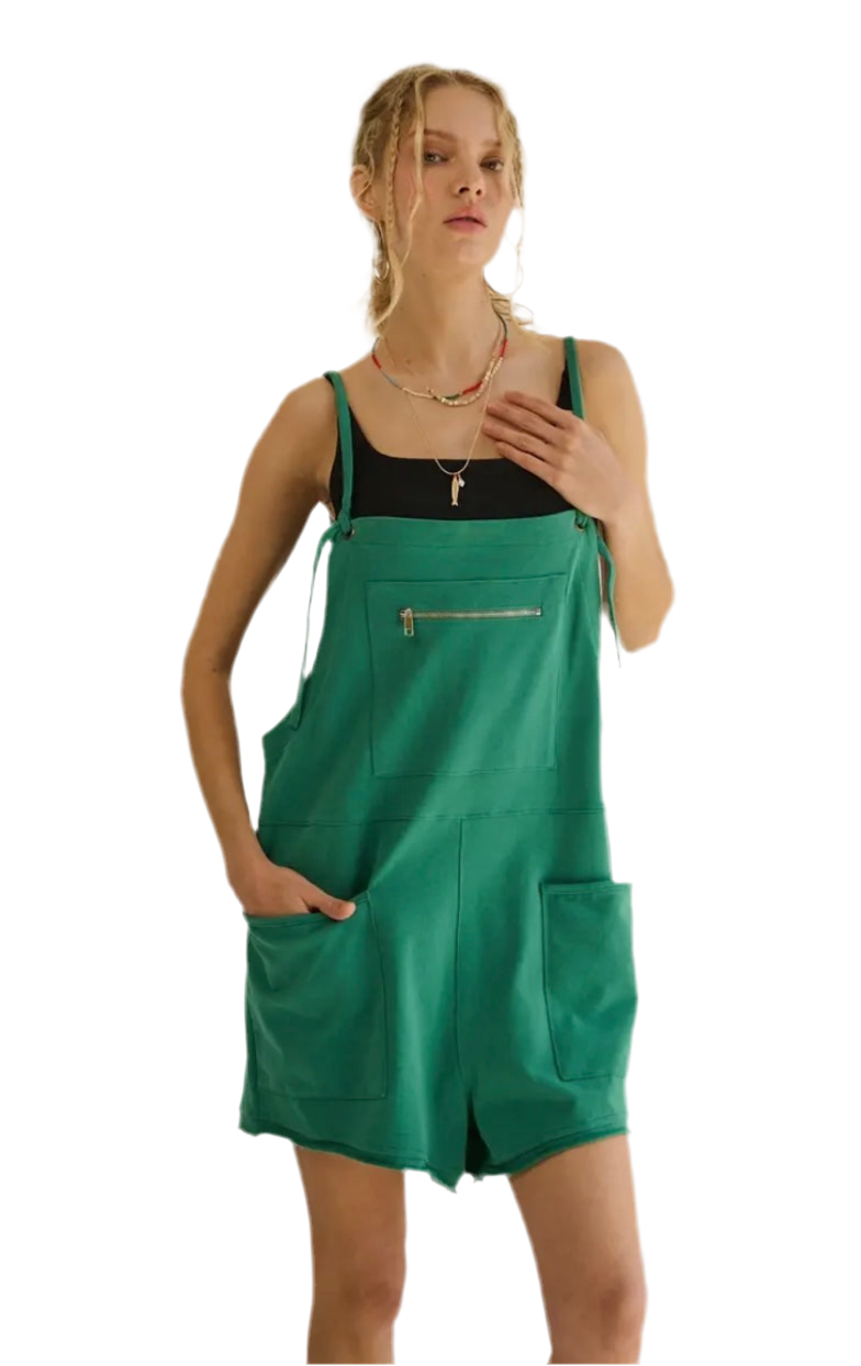 Army Green Romper
