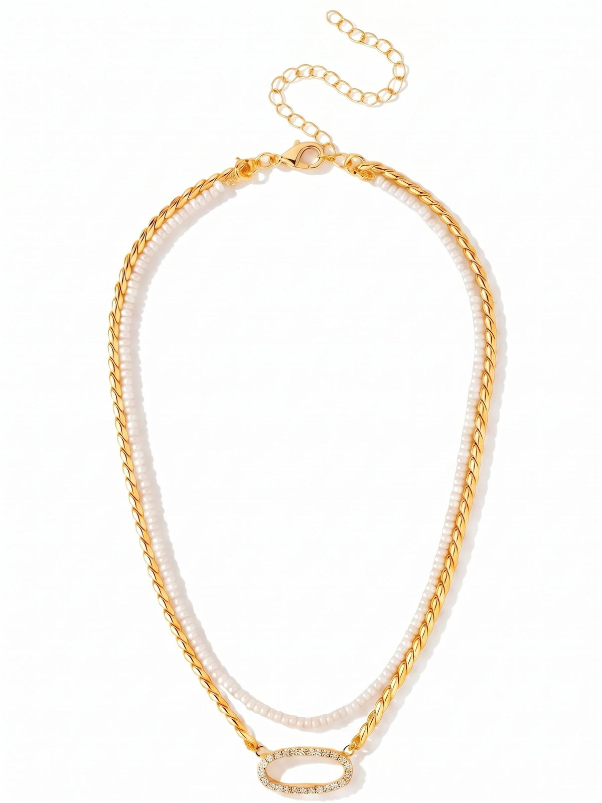 Percy Tennis Necklace