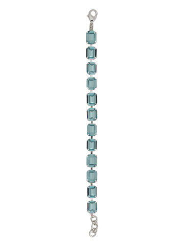 Octavia Repeating Tennis Bracelet Aquamarine