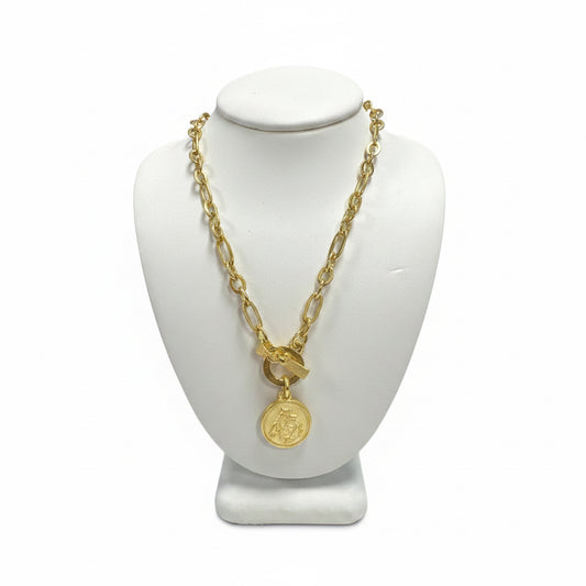Scapular Front Toggle Necklace