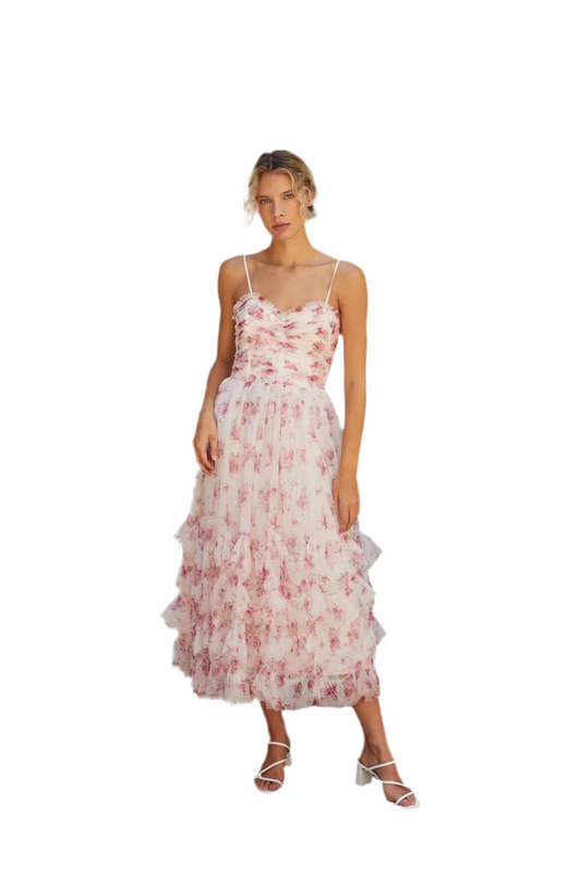 Irina Ruffle Dress