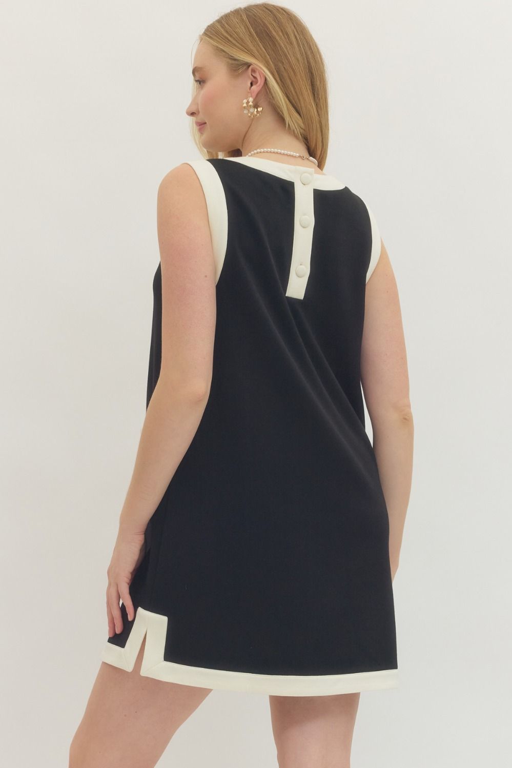 Cloud Tank Dress With Button Detail
