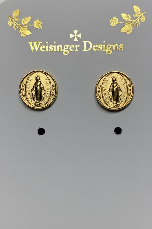 Mary Stud Earrings
