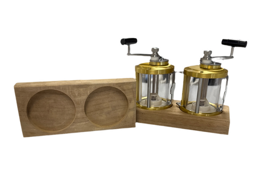 Teakwood Salt And Pepper Holder