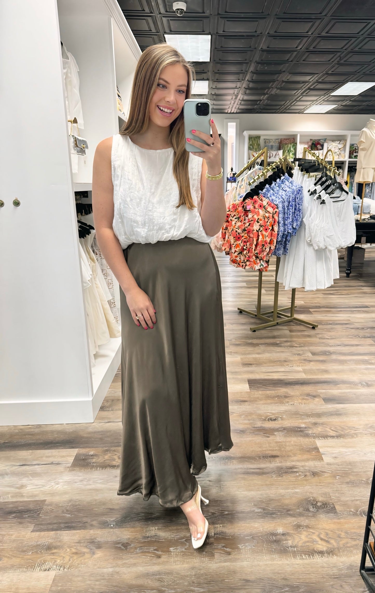 Viscose Maxi Skirt