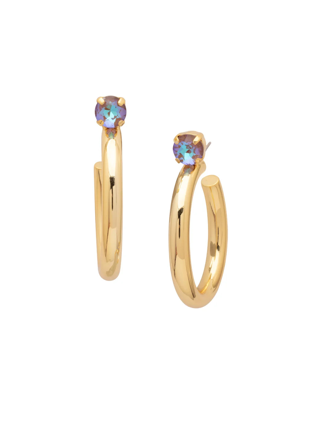 Cappuccino Delite Keeley Studded Hoop
