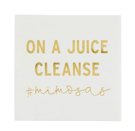 Cocktail Napkin— Juice Cleanse