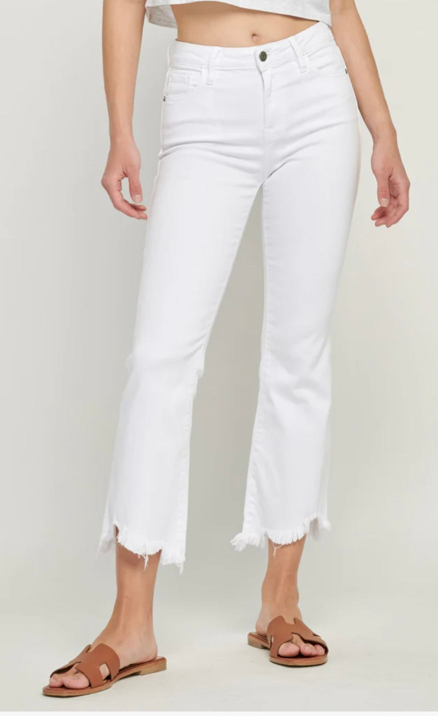 Happi High Rise Crop Flare Inseam 26”