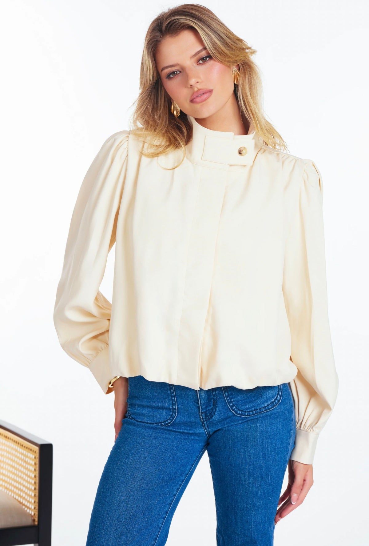 Claude Bubble Hem Jacket