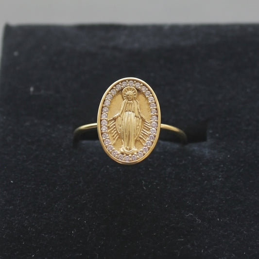 Mary CZ Ring