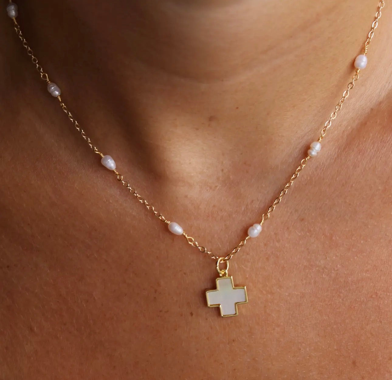 Tini Cross Necklace