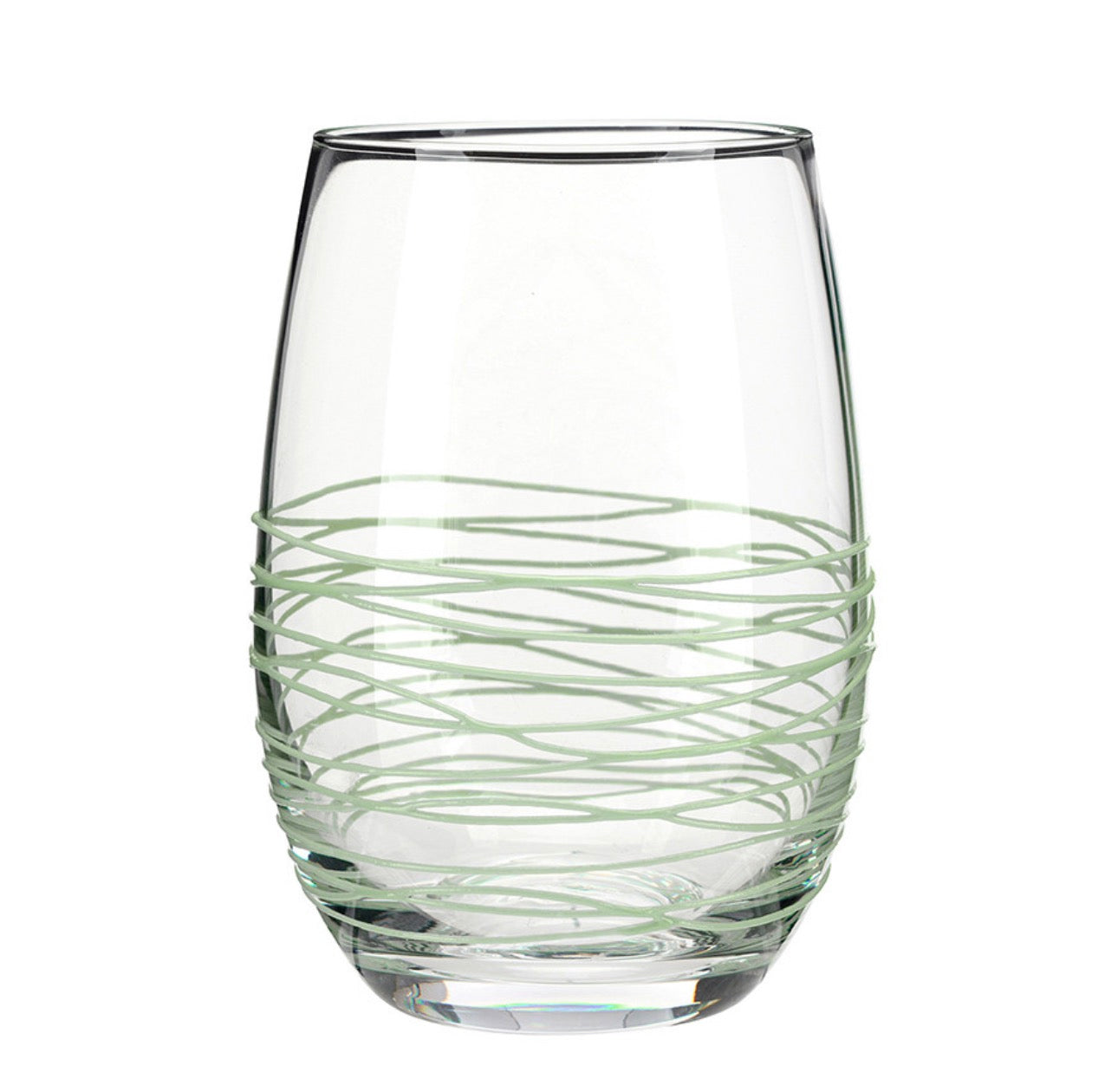 Spun Wine Glass—Coastal