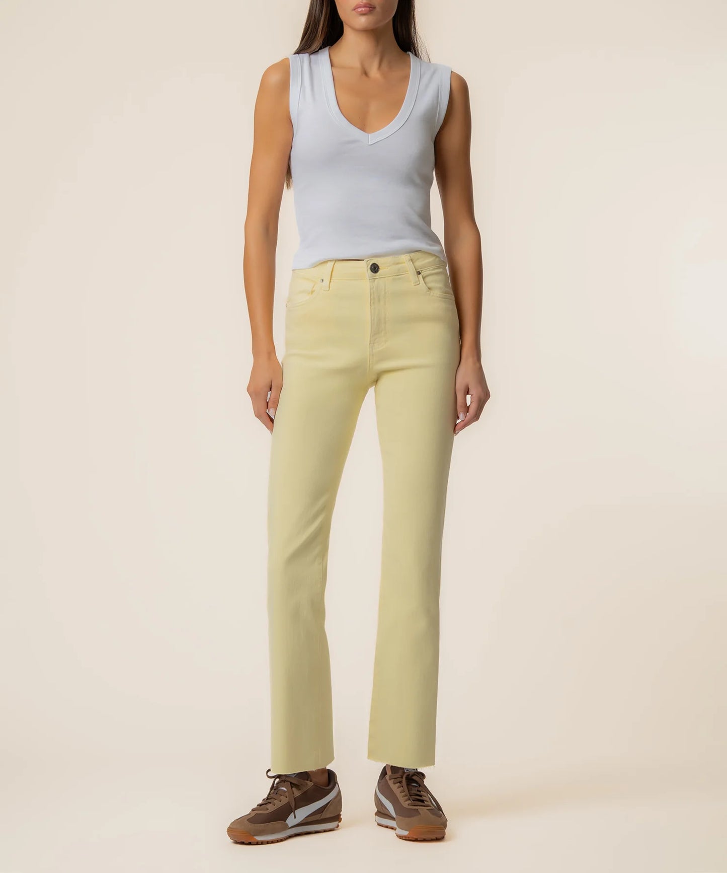 Butter Kelsey High Rise Ankle Flare