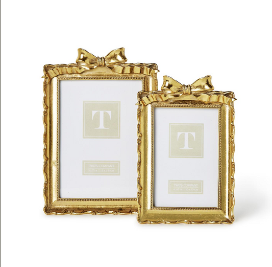 Gold Frames W/ Accent Bows