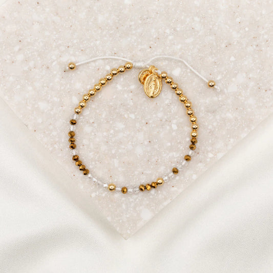 Maid Of Honor Morse Code Bracelet