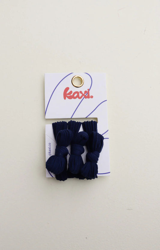 Bow Slick Back Ponytails (Pack Of Three)