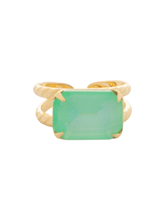 Emerald Cocktail Ring Mint Delite