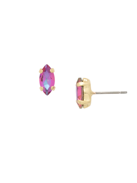 Clarissa Stud Earrings Heliotrope