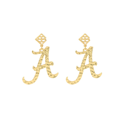 Alabama Gold Earring